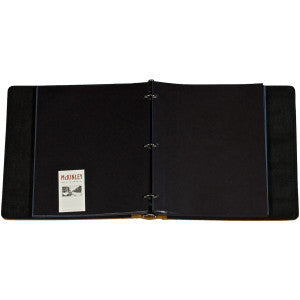 Leather Wrapped 3 Ring Photo Album - Prestige Office Accessories