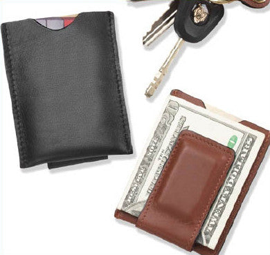 Magnetic Money Clip - Style #135 | Handcrafted Leather Goods McKinley Leather Magnetic Money Clip - Style #135 | Handcrafted Leather Goods McKinley Leather