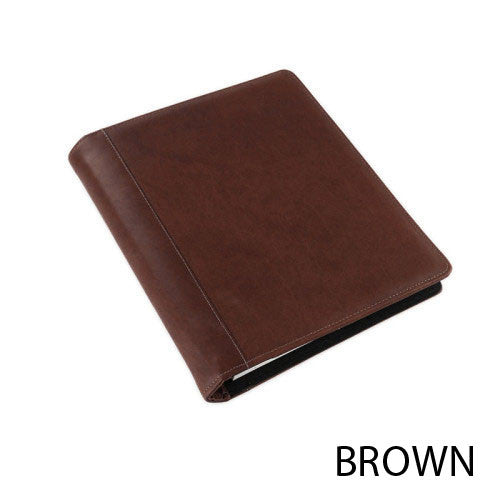 Deluxe ScanCard Binder - Style 103SC | Custom Leather Binder by McKinley Leather Deluxe ScanCard Binder - Style 103SC | Custom Leather Binder by McKinley Leather
